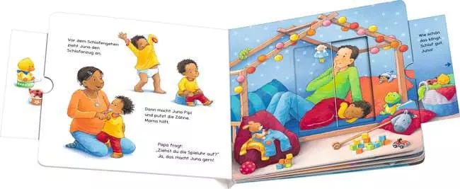 ministeps: Lesen, kuscheln, Augen zu