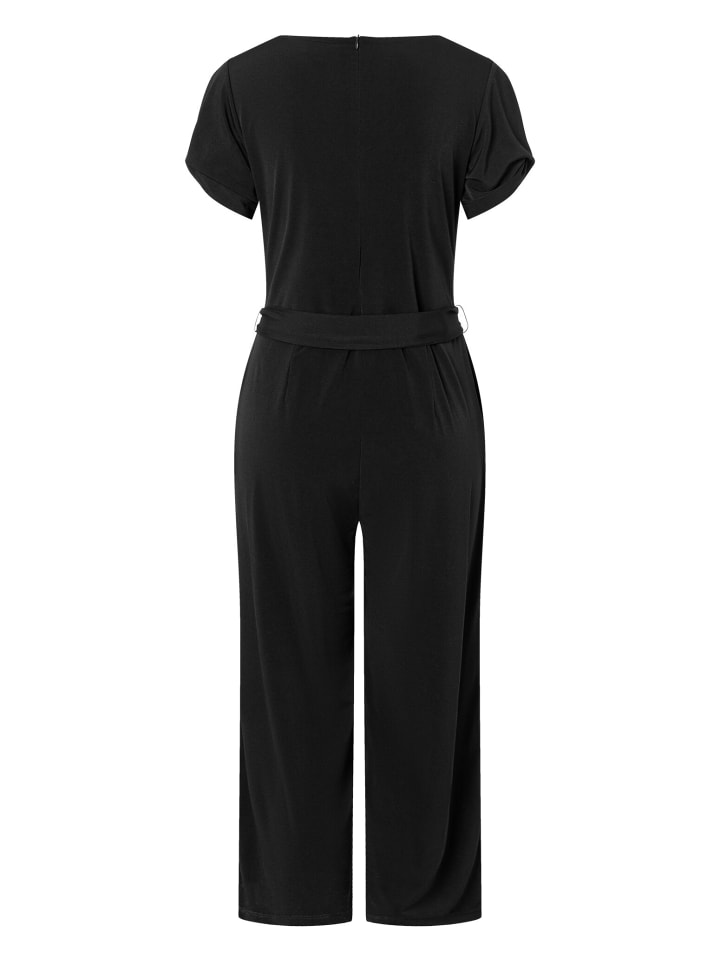 More & More Jerseyjumpsuit in schwarz günstig kaufen