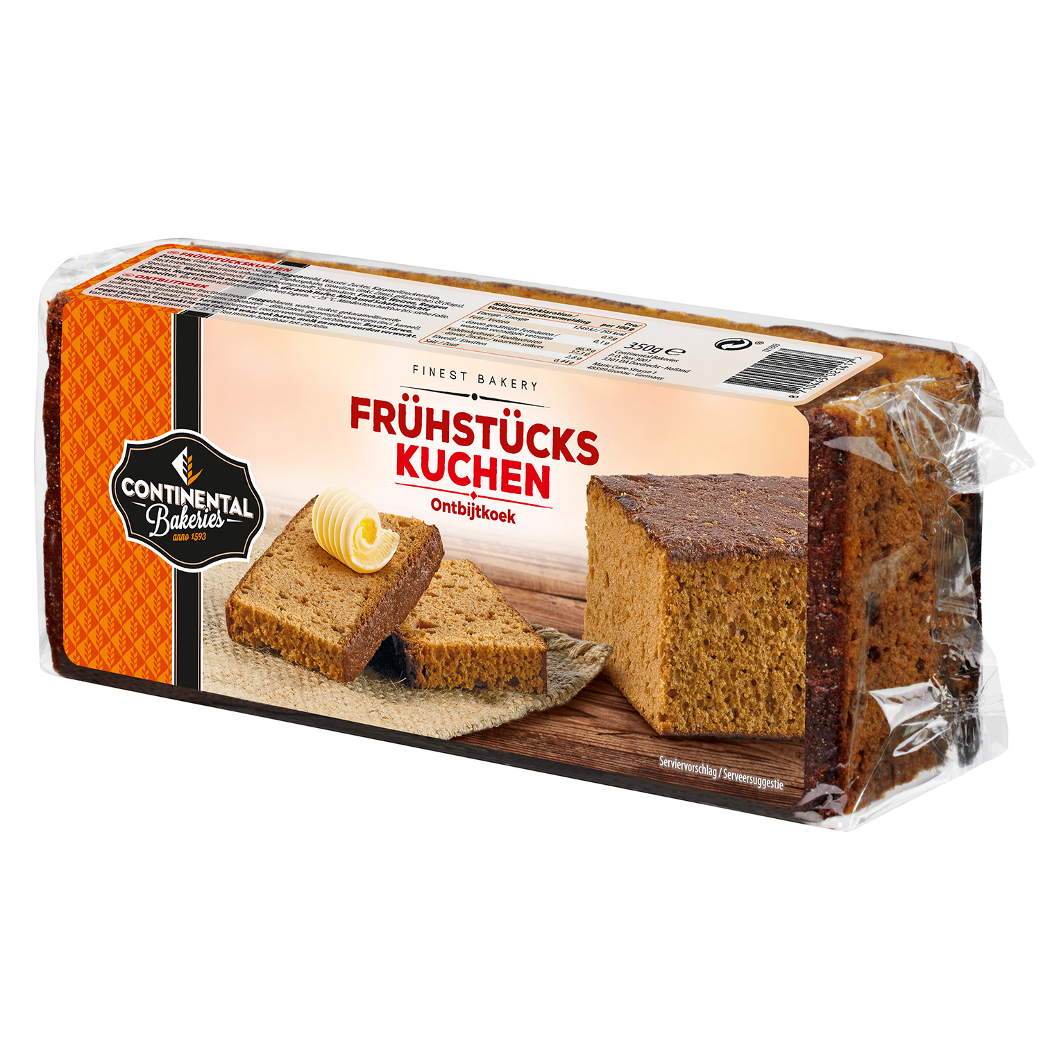 Continental Bakeries Frühstückskuchen 350g