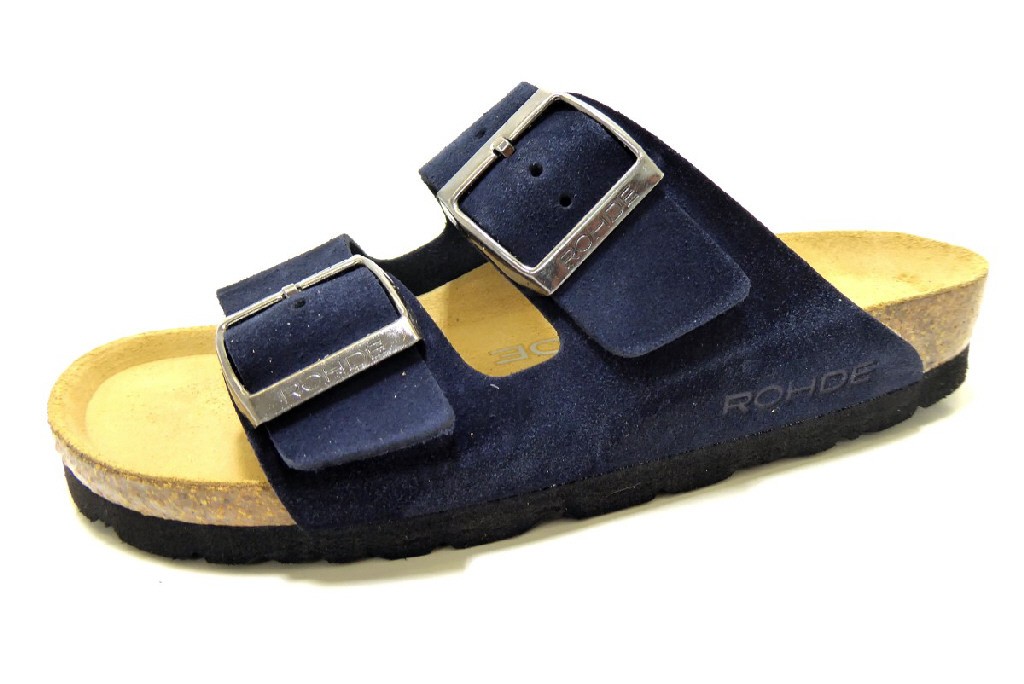 ROHDE Komfort Sandalen blau