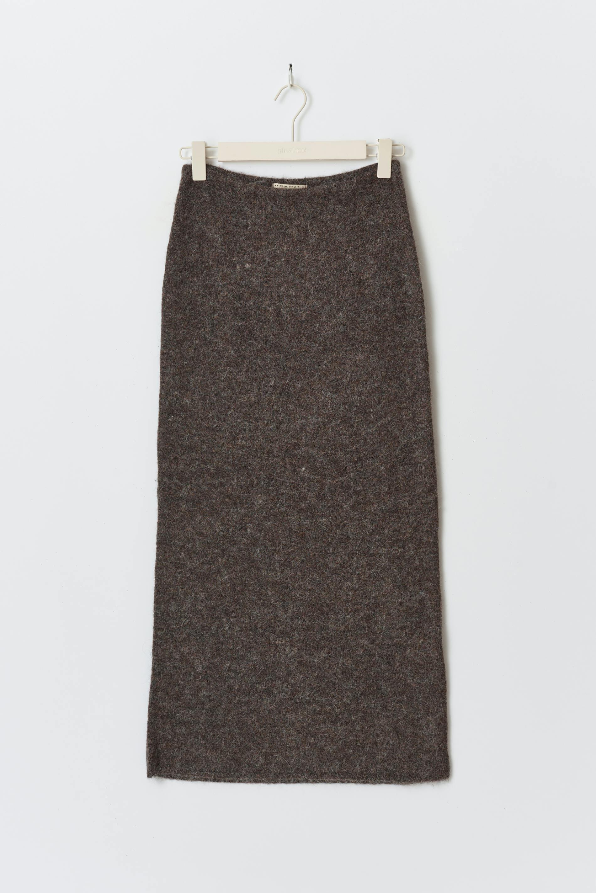 Knitted maxi skirt