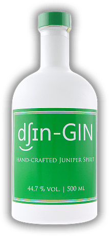 djin-Gin djin-Gin Ein sommerlicher Gin-Genuss. 0,5	 Liter - Vol 44,7%
