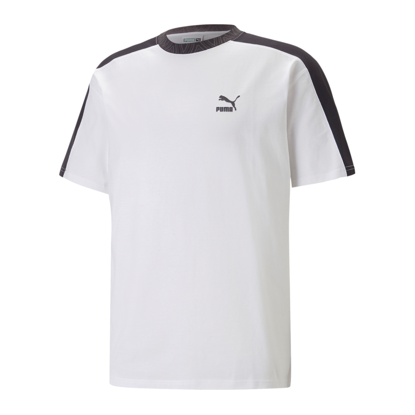 PUMA T7 TREND 7ETTER T-Shirt Weiss F02