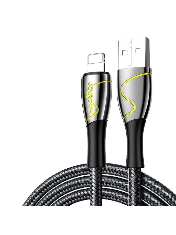 COFI 1453 Joyroom Ladekabel Datenkabel USB kabel kompatibel mit IPhone 2 meter in Schwarz günstig kaufen 2