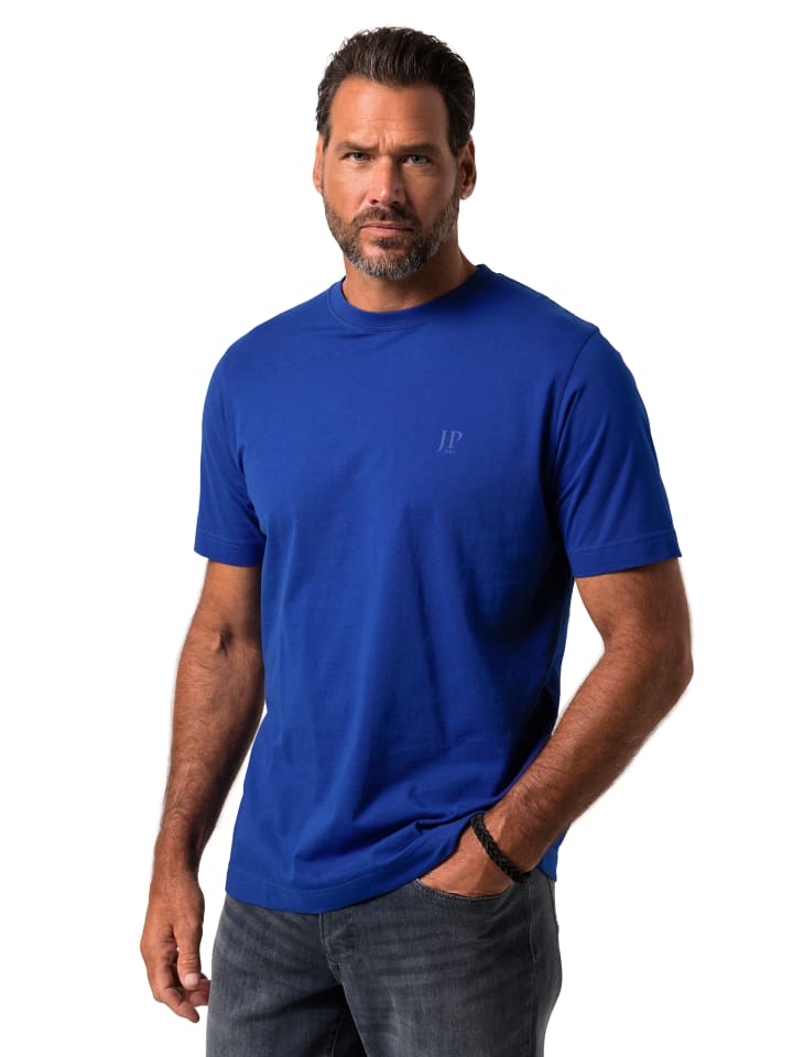 JP1880 Kurzarm T-Shirt in kobaltblau günstig kaufen