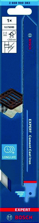 Bosch Blue Accessories 2608900383 Expert „Cement Cast Iron” S 1750 RD ortfűrészlap 1 darab