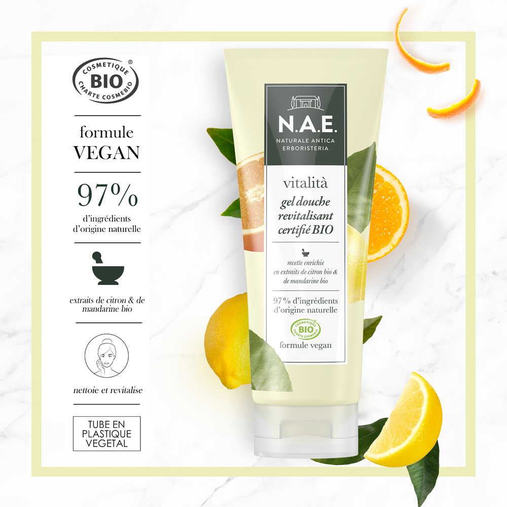 N.A.E. N.A.E. Gel douche Bio revitalisant - vitalita Gel douche