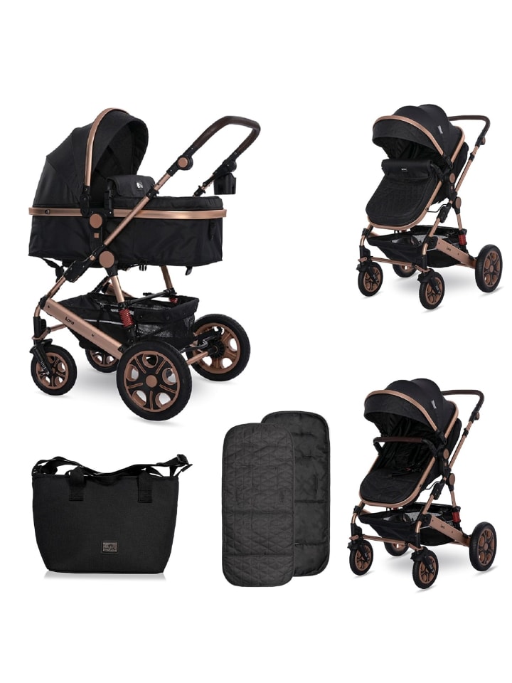 Lorelli Kinderwagen Lora in schwarz günstig kaufen onesize