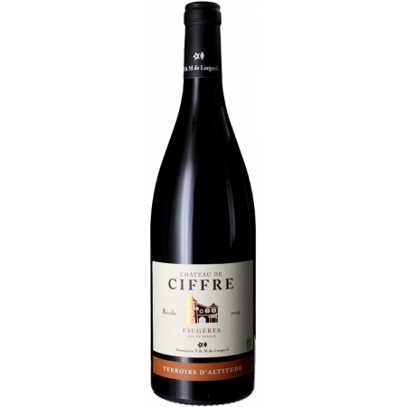 FAUGERES - TERROIR D'ALTITUDE - CHATEAU DE CIFFRE 2020 - LORGERIL