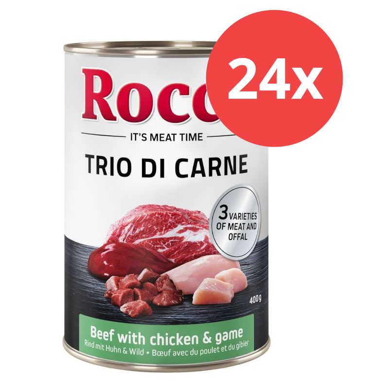 Sparpaket Rocco Classic Trio di Carne 24 x 400 g