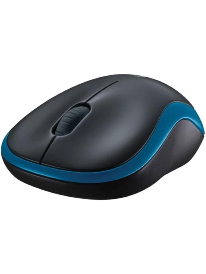 Logitech M185 Kabellose Büro-Maus Blau – Zuverlässigkeit und Komfort in Blau günstig kaufen onesize