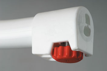 BEST Stehtisch Multiflex rund 70cm weiss