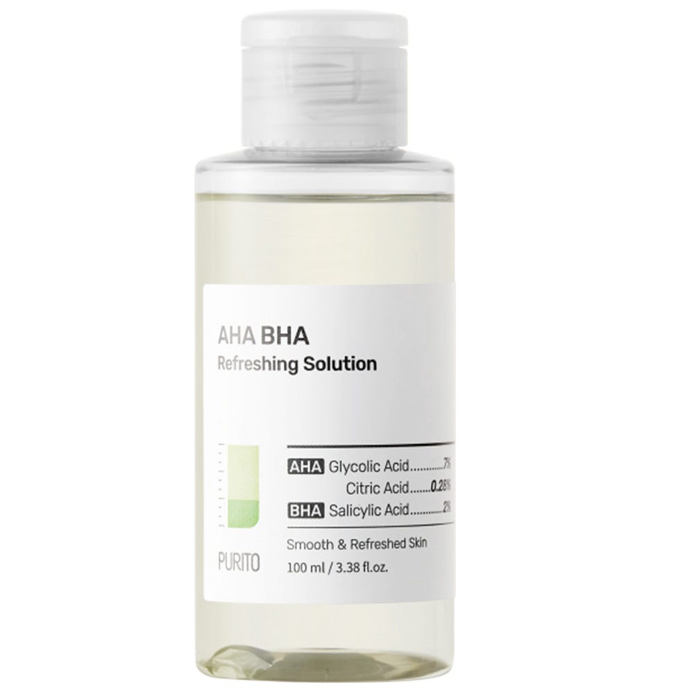 PURITO AHA BHA Refreshing Solution 100 ml