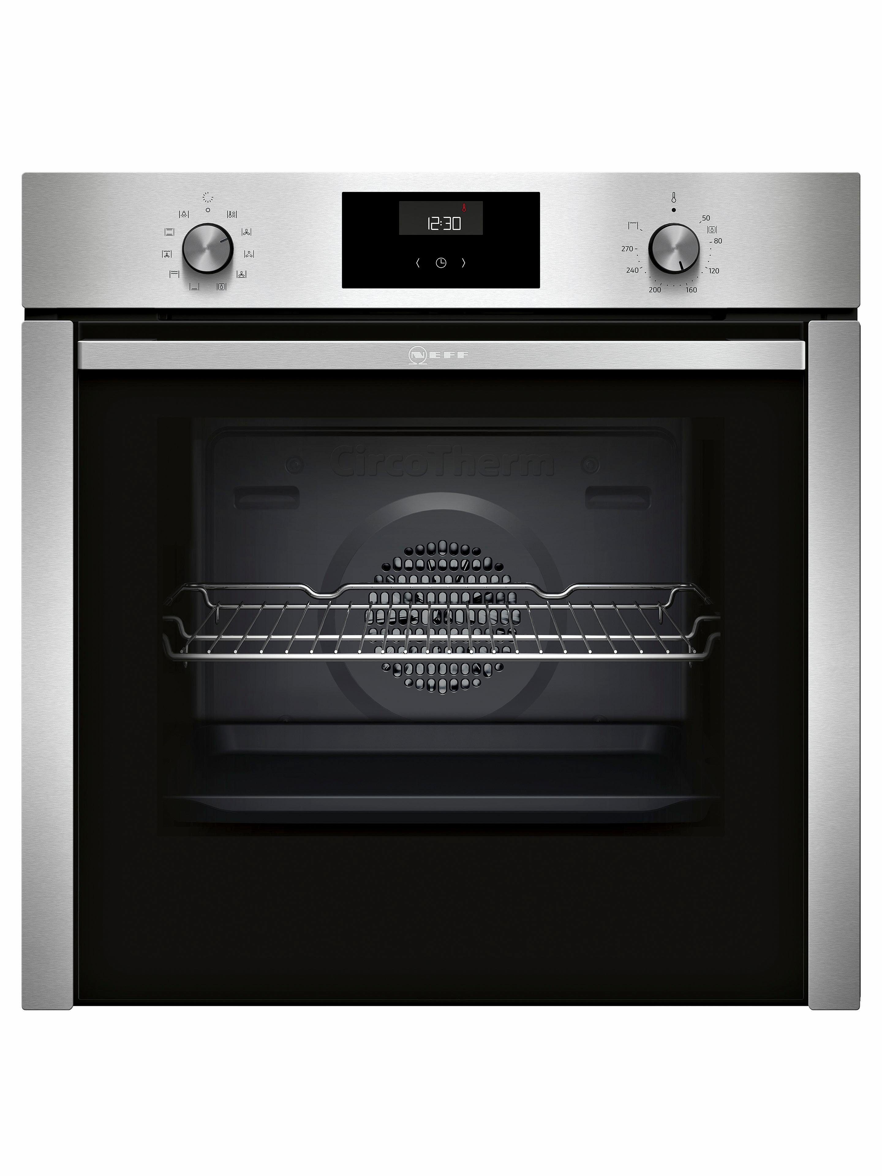 NEFF Einbaubackofen N 50 B3CCE2AN0, mit Teleskopauszug nachrüstbar, easyClean, mit Hide®