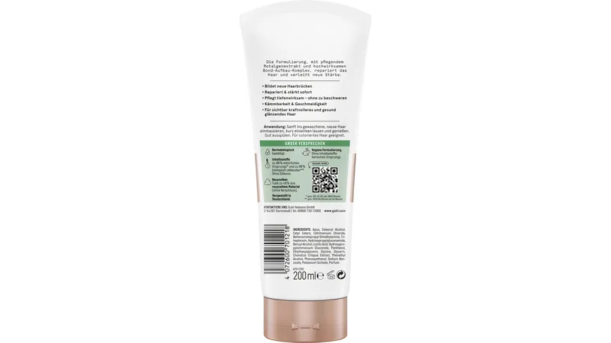 Guhl Bond+Reparatur Spülung 200 ml