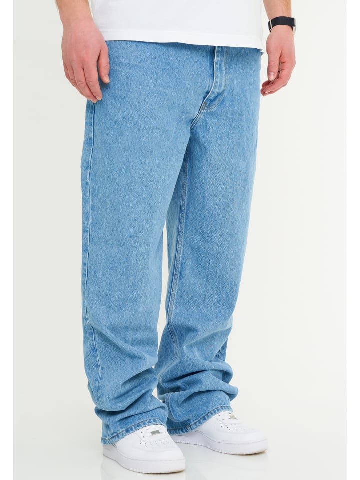 DAILY COTTON Jeans - DCCOTIA Lange Hose Loose-Fit Baggy in Light Blue günstig kaufen