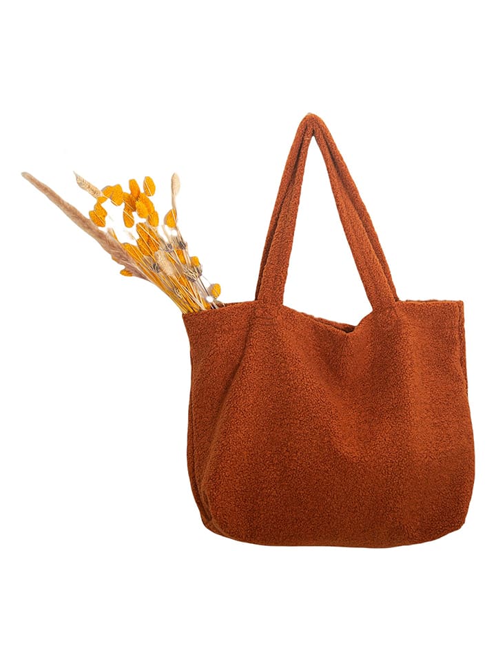 little nice things Shopper in Hellbraun - (B)59 x (H)46 x (T)10 cm günstig kaufen onesize