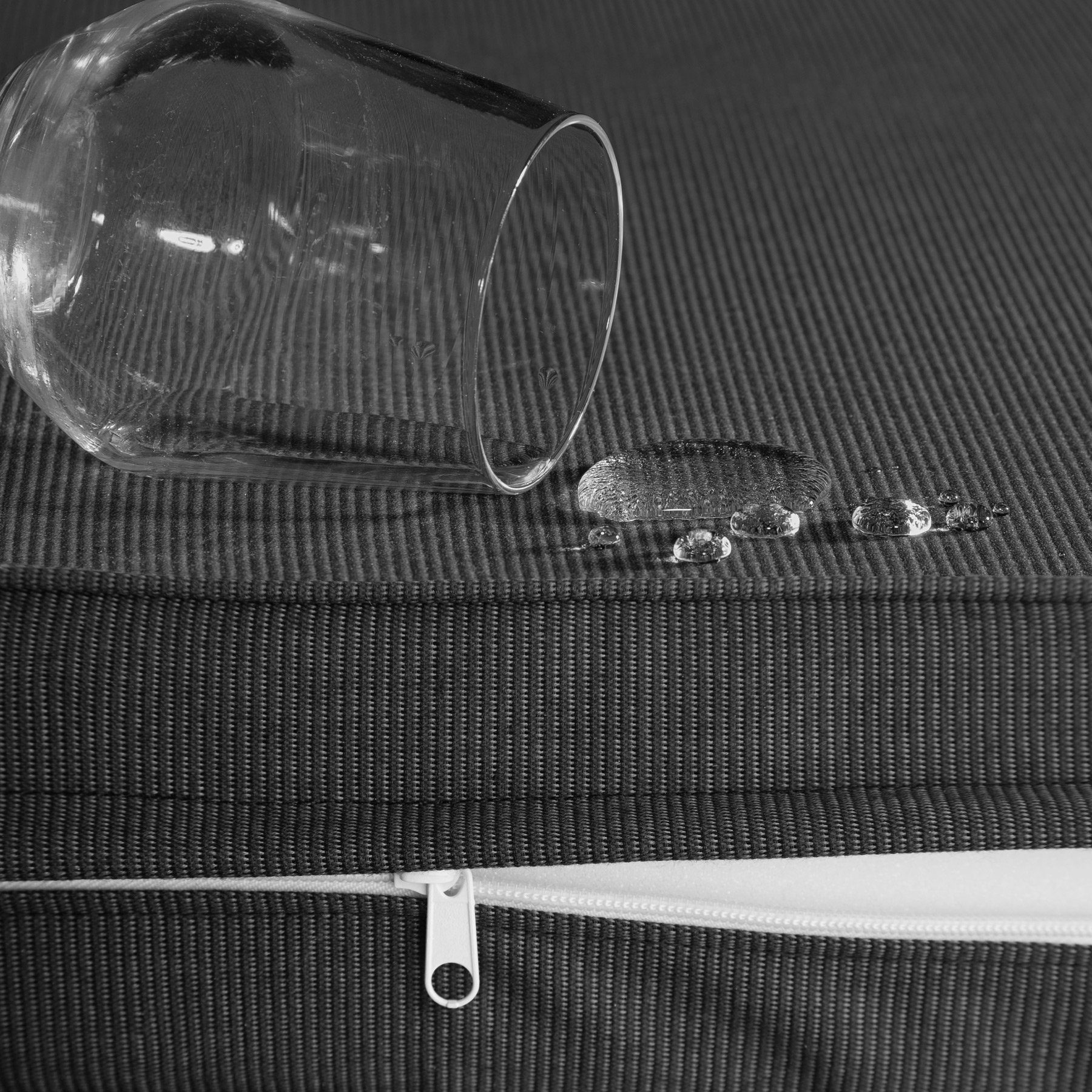 tectake Rattanstuhl Rosarno (1er, 1 St), Pflegeleicht