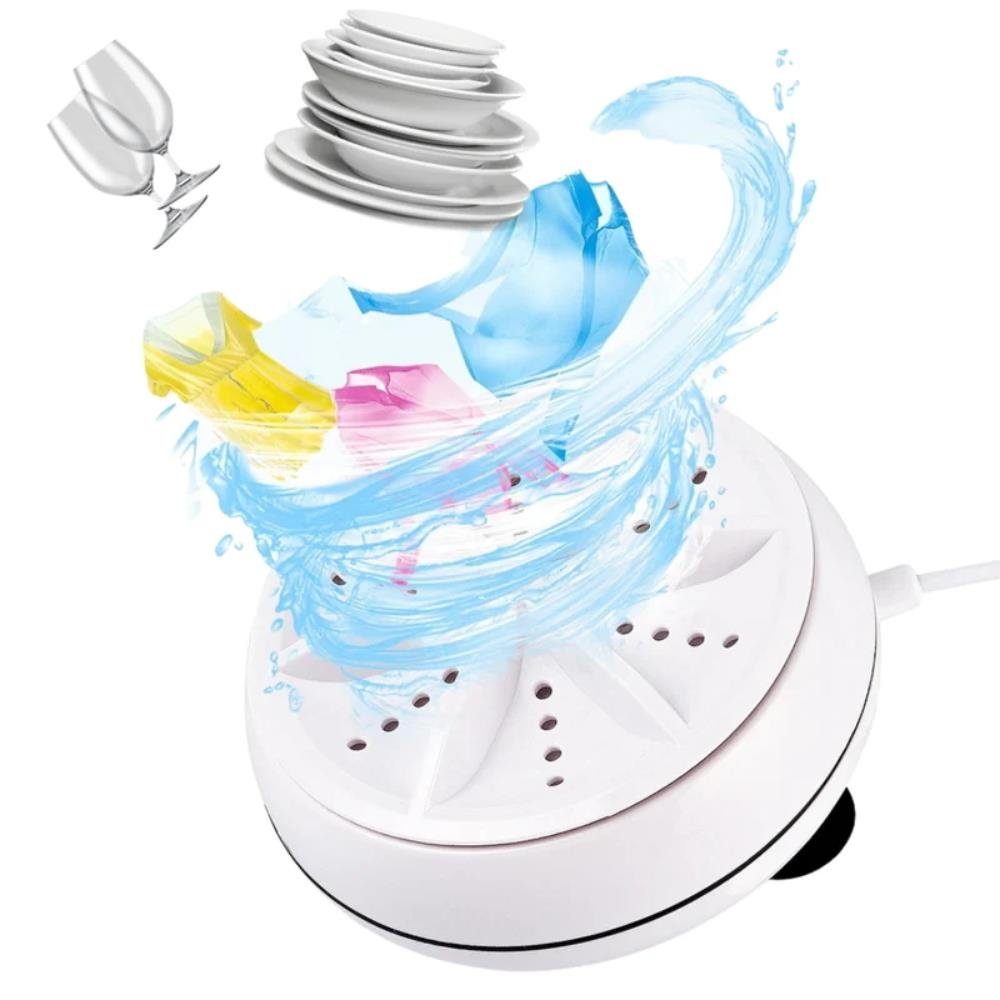 MAVURA Wäscheschleuder EasyWash™ 2in1 kompakte USB Mini Waschmaschine Spülmaschine, Tragbare Ultraschall Camping Mobile Reisewaschmaschine Geschirrspüler