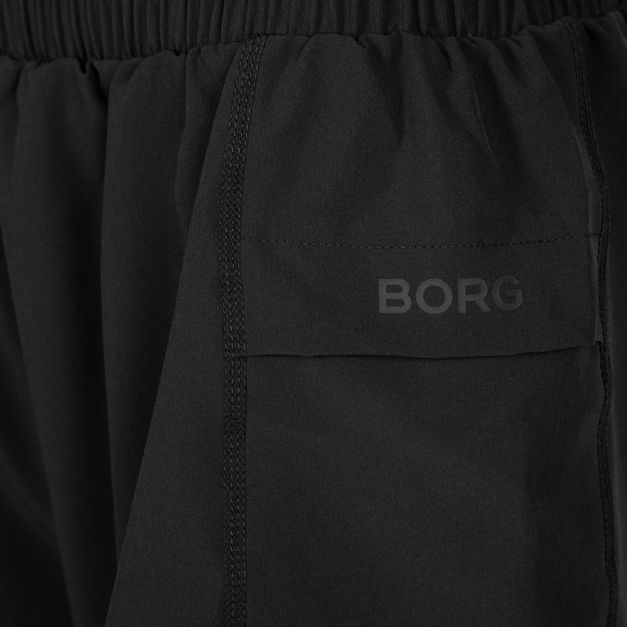 Borg Loose Shorts Damen - Schwarz
