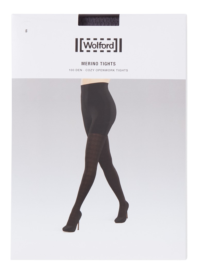 Collants Wolford en mérinos 100 deniers