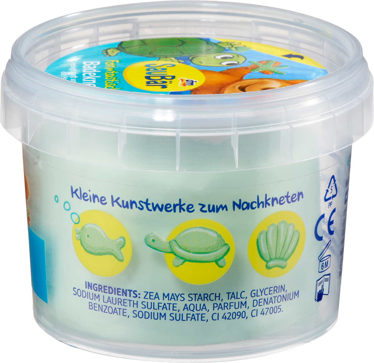 Badeknete Formtastisch mit Tattoo, 100 g