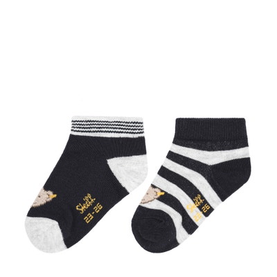 Socken 2er Pack GOTS, dunkelblau