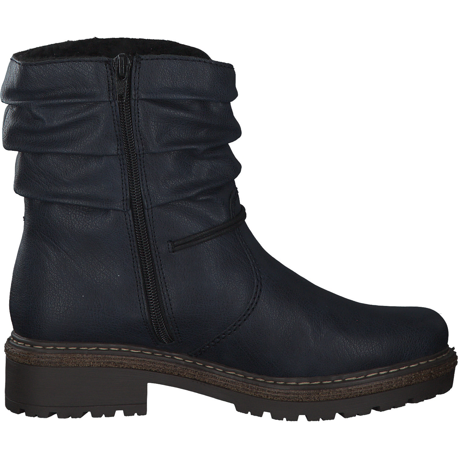 Rieker Z3494, Komfort-Stiefeletten, Damen, Blau (ozean/pazifik)