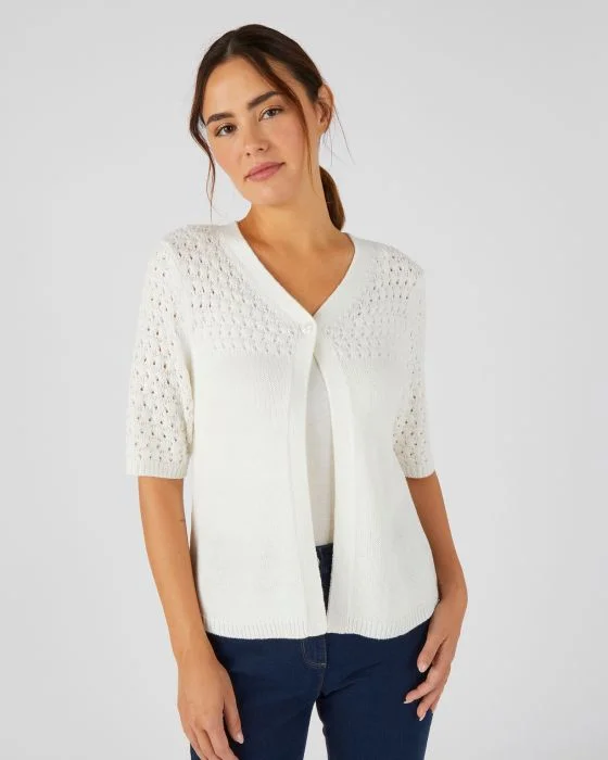 Boléro maille fantaisie