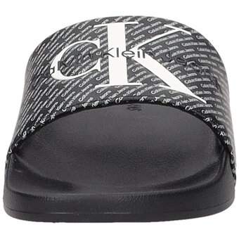 Calvin Klein Slide Aop in schwarz