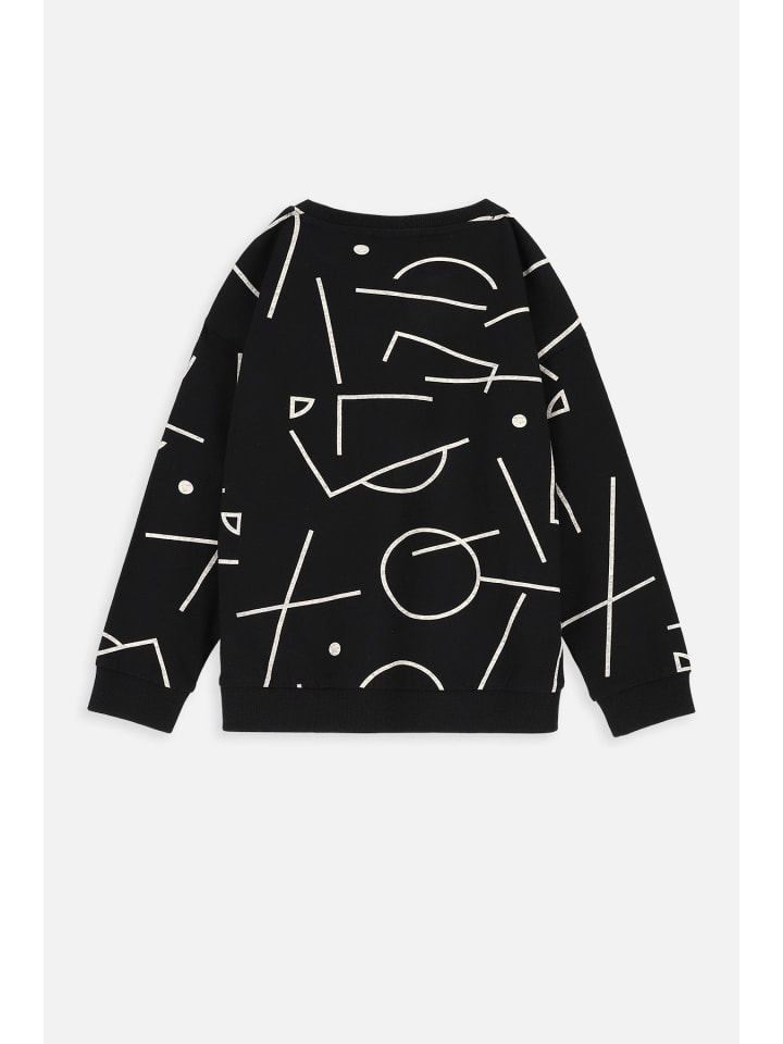Coccodrillo Langärmeliges T-shirt in schwarz günstig kaufen
