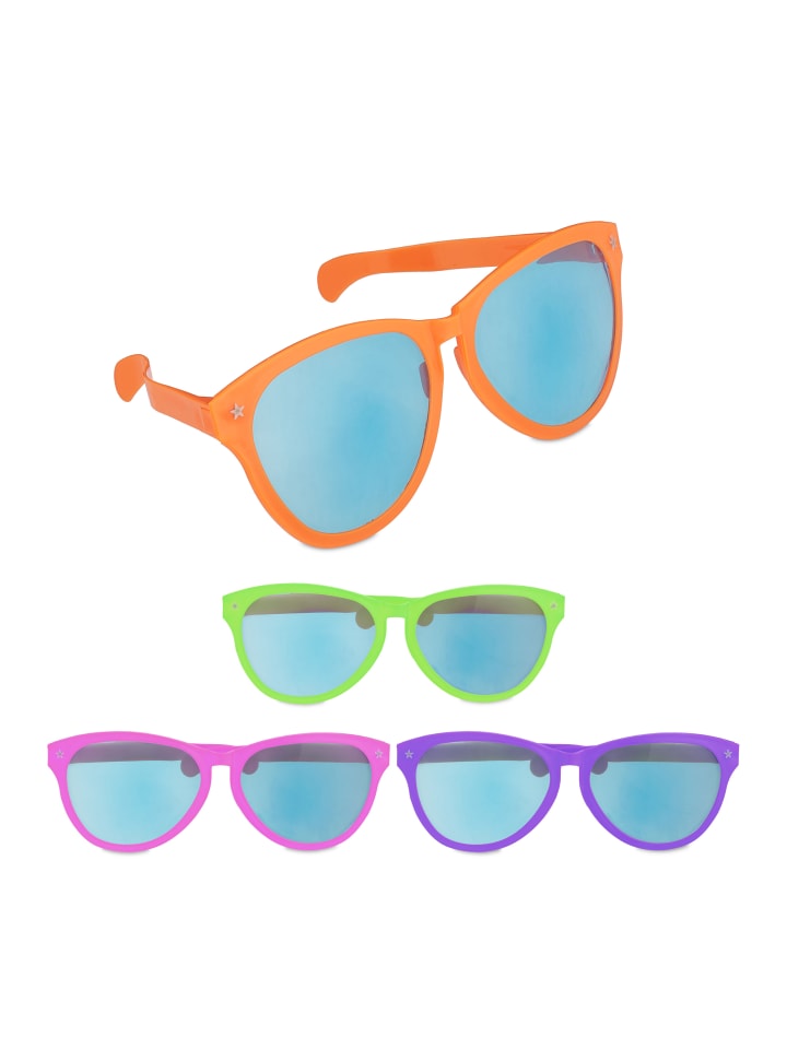 relaxdays 12 x Partybrille in Bunt günstig kaufen onesize