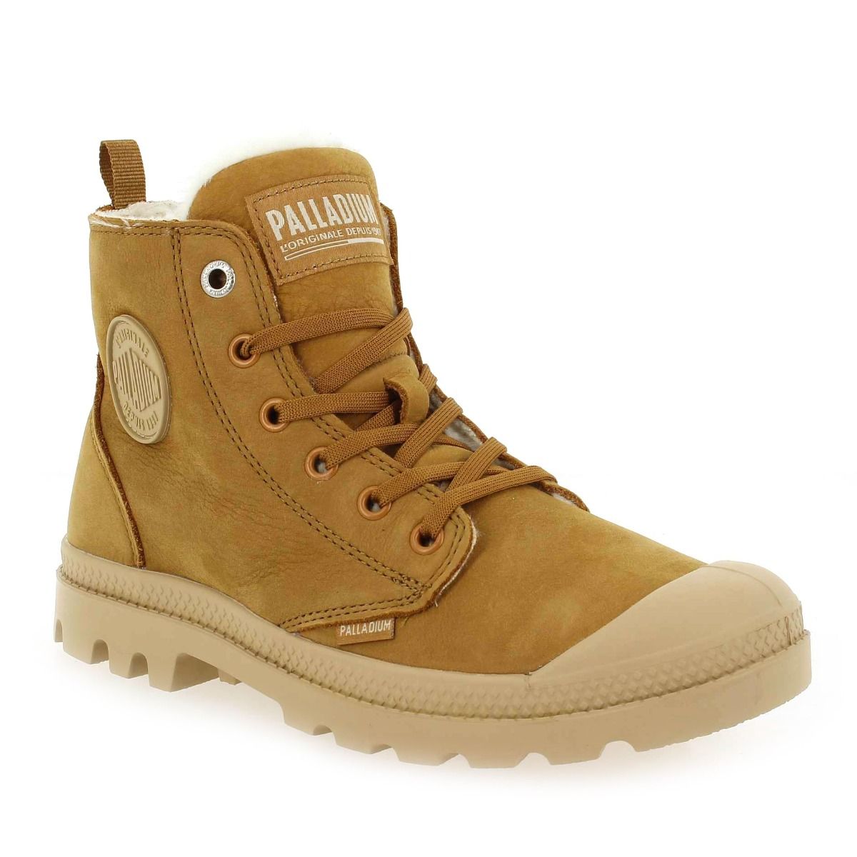 Palladium  PAMPA HI ZIP WL - camel