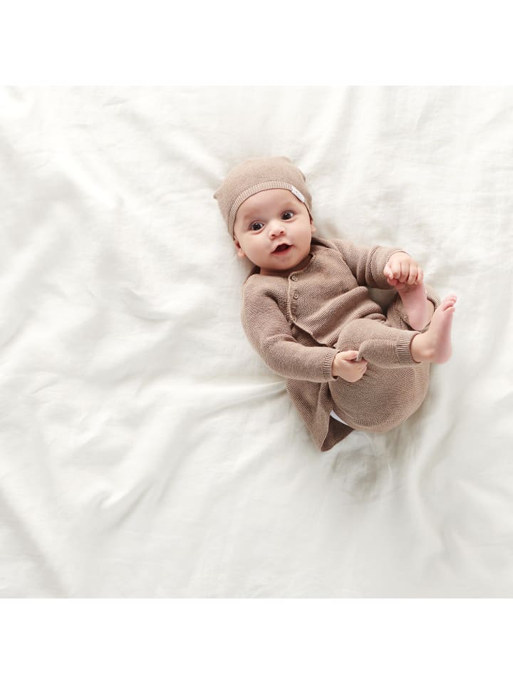Noppies Strickjacke Pino in Taupe Melange günstig kaufen