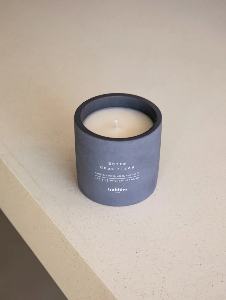 Bougie - Bleu Ardoise