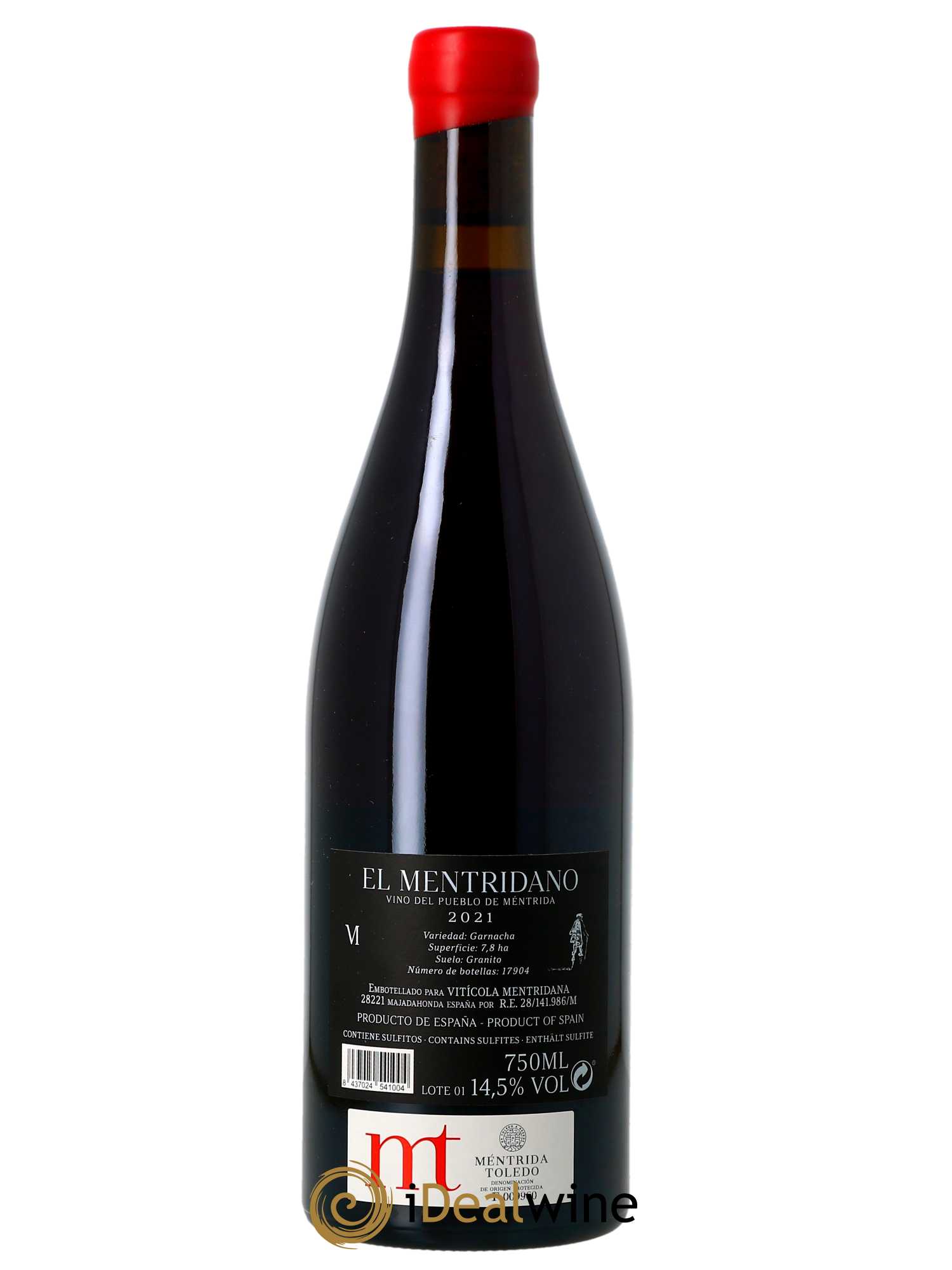 Mentridà DO Viticola Mentridana (anciennement Daniel Jimenez-Landi) El Mentridano  2021 - Lot de 1 Bouteille