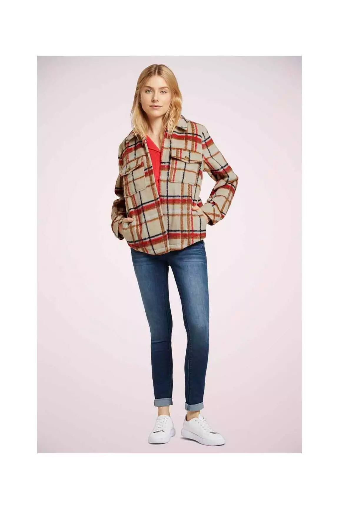 Tom Tailor Tops Femme couleur rouge