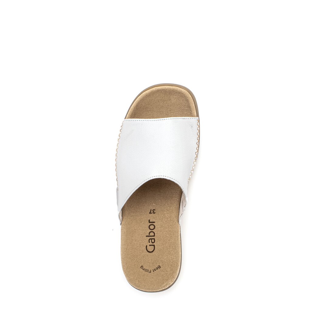 Gabor fashion Pantolette weiß