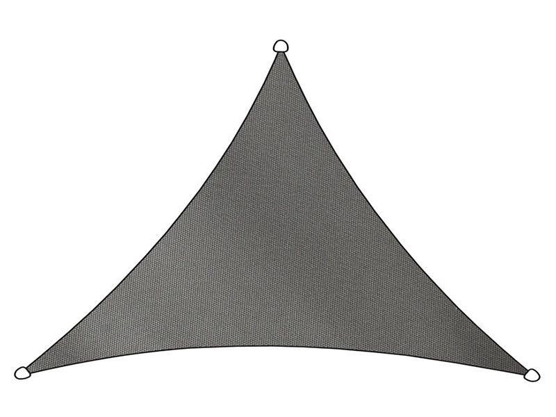 Livn Como Polyester Dreieck 3 x 2,5 x 2,5 Meter Schattentuch