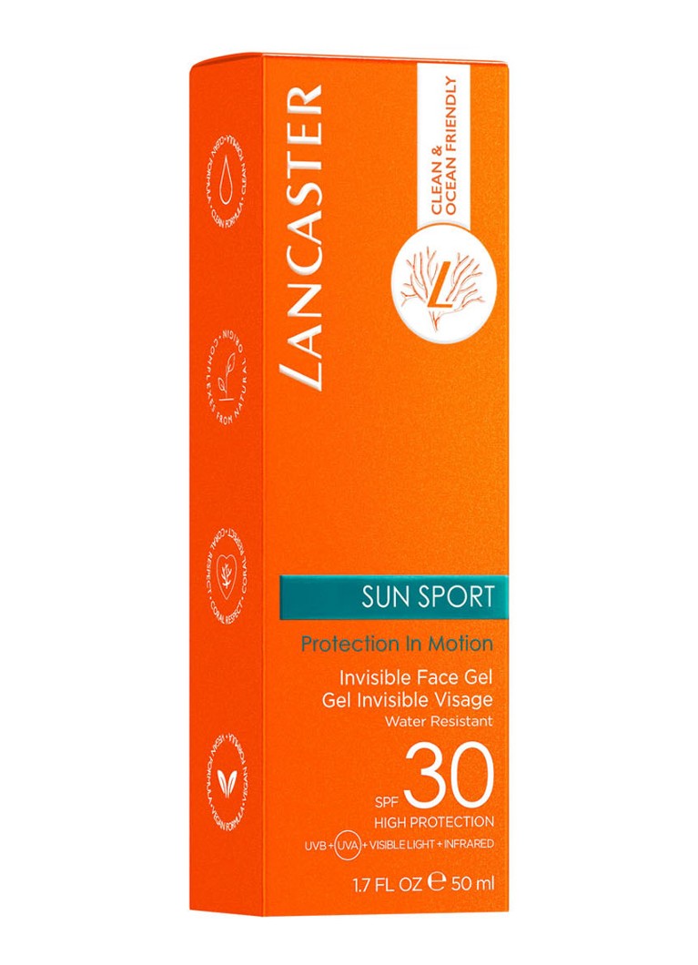 Lancaster Sun Sport SPF 30 Gel Invizibil pentru Față – cremă de față cu protecție solară