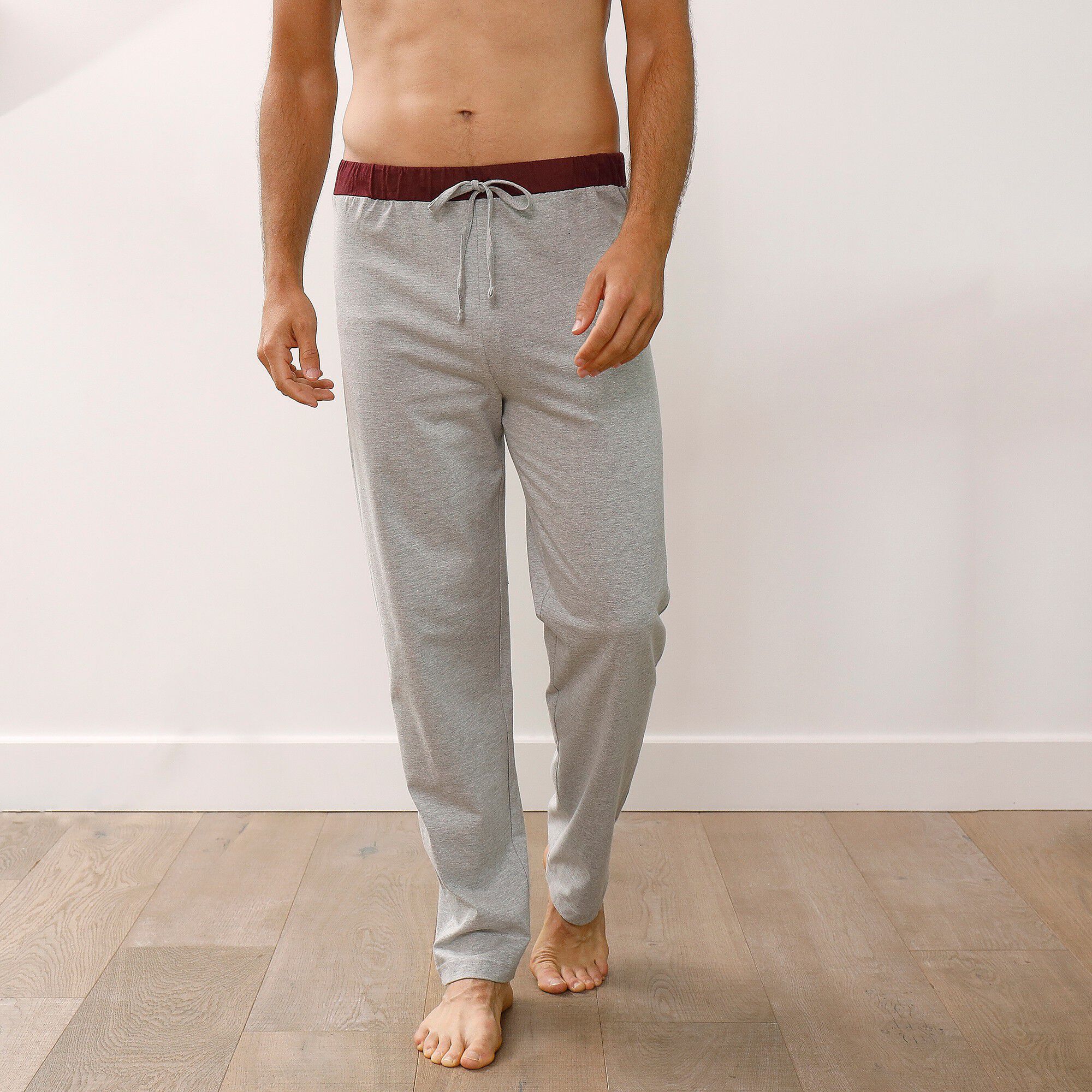 Pantalon pyjama bas droits