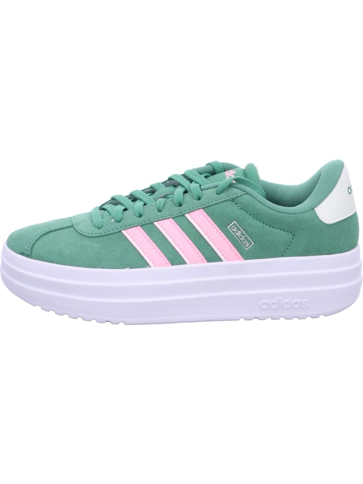 adidas Damen- Schnürschuhe VL COURT BOLD in Grün günstig kaufen 41