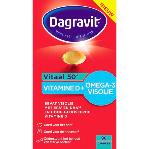 Dagravit Vitaal 50 D-vitamin Omega-3 halolaj kapszula 90 darab