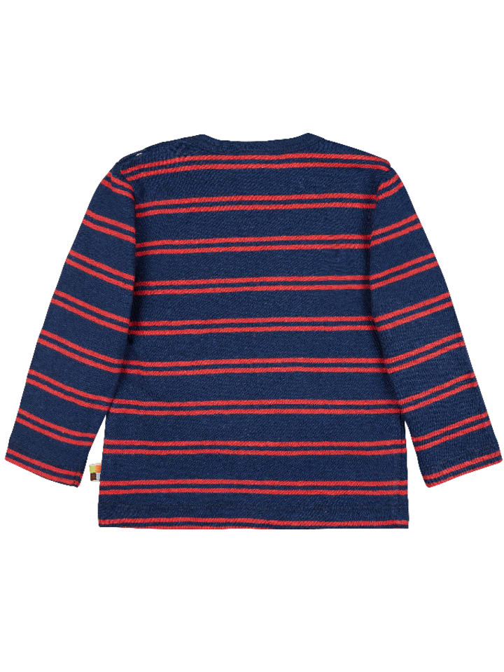 loud   proud Longsleeve in Dunkelblau/ Rot günstig kaufen