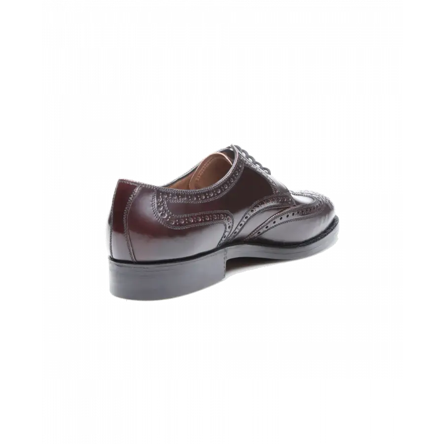 Heinrich Dinkelacker - Businessschuhe Derby LONDON FULL-BROGUE C Cordovan - rot