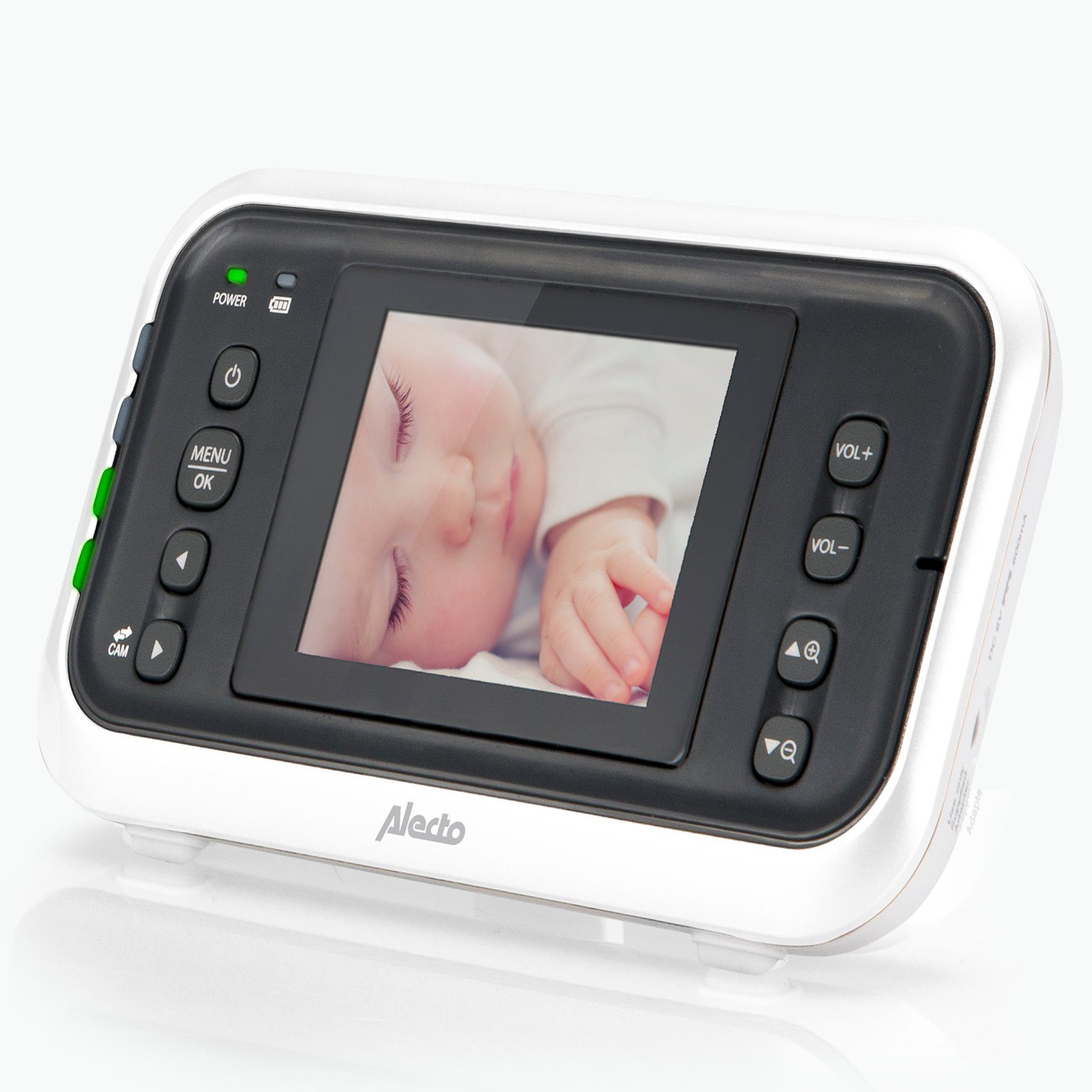Alecto Video-Babyphone DVM-75, 2-tlg., 2.4