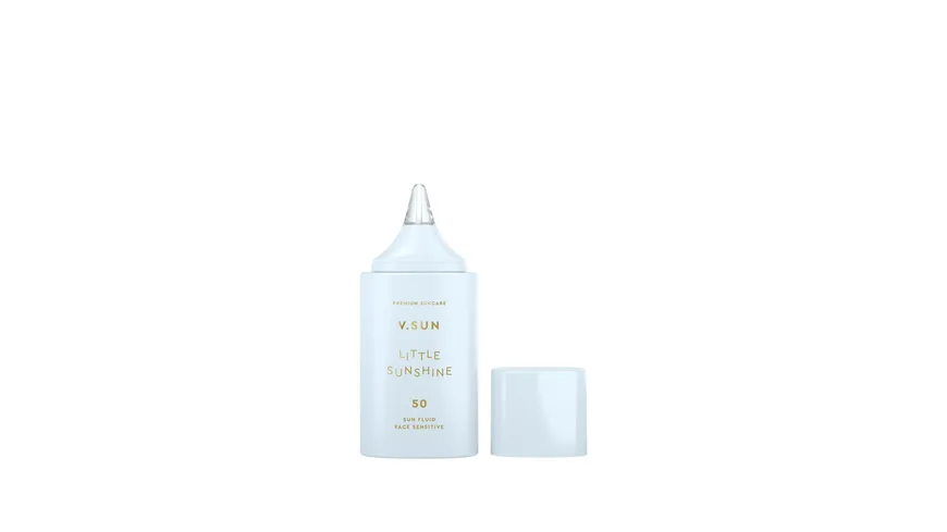 V.SUN Gesichts-Sonnenschutz Fluid Parfümfrei SPF 50 30 ml