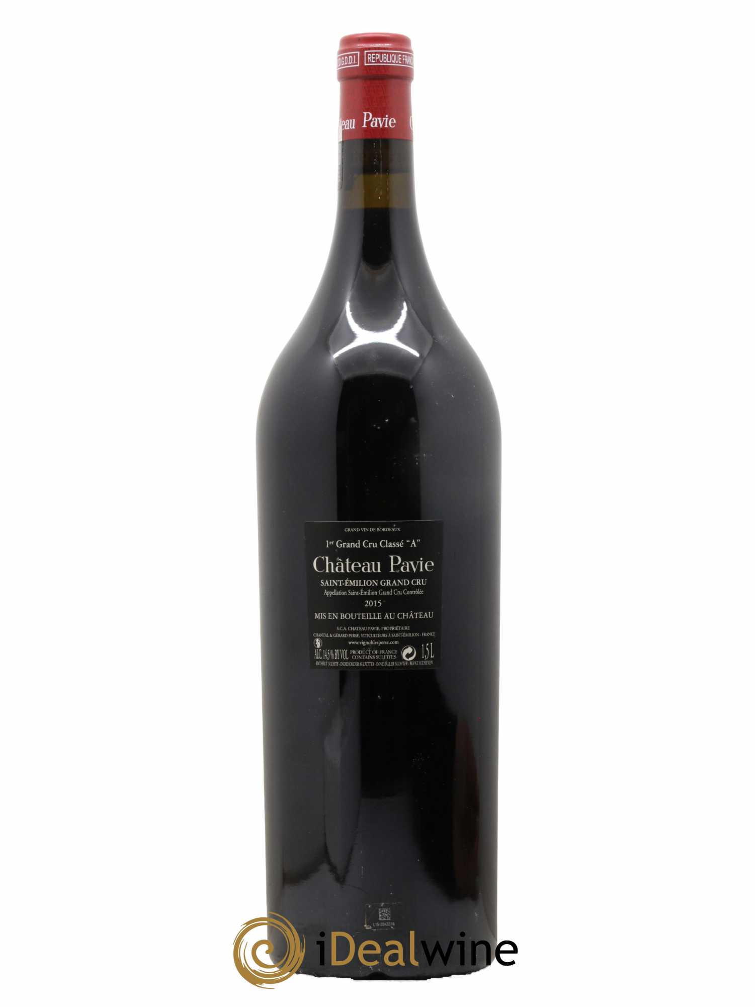 Château Pavie 1er Grand Cru Classé A  2015 - Lot de 1 Magnum