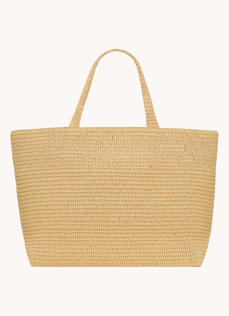 Geantă tote Saint Laurent din rafie