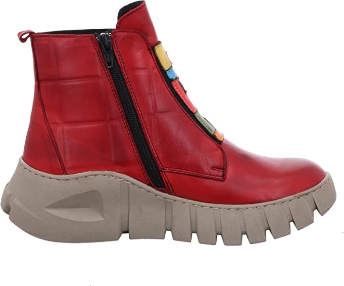 GEMINI Stiefeletten rot